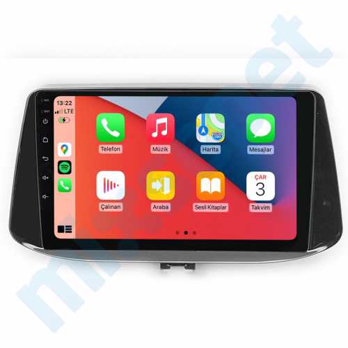 Hyundai İ30 9 inç Carplay Androidauto Multimedya Sistemi