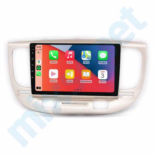 Kia Rio 9 inç Carplay Androidauto Multimedya Sistemi