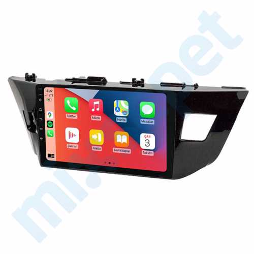 Toyota Corolla 10.1 inç Carplay Androidauto Multimedya Sistemi