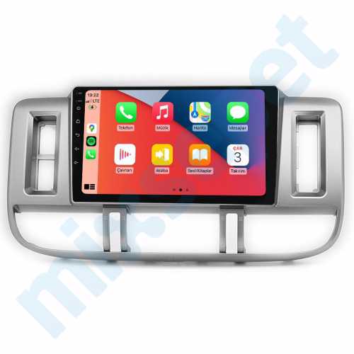 Nissan X-Trail 9 inç Carplay Androidauto Multimedya Sistemi