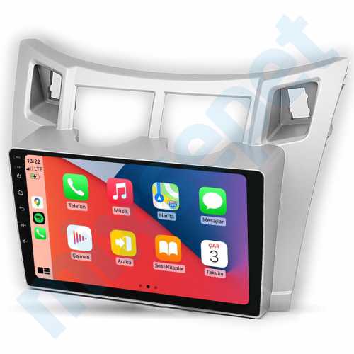 Toyota Yaris 9 inç Carplay Androidauto Multimedya Sistemi