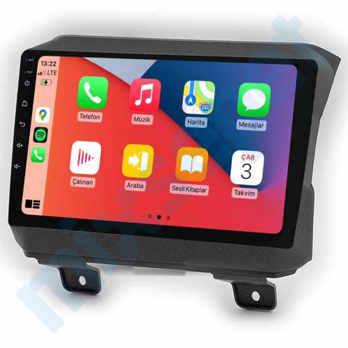 Jeep Wrangler 9 inç Carplay Androidauto Multimedya Sistemi