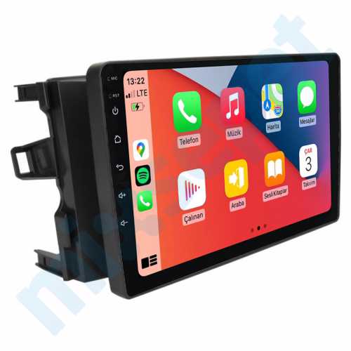 Toyota Auris 9 inç Carplay Androidauto Multimedya Sistemi