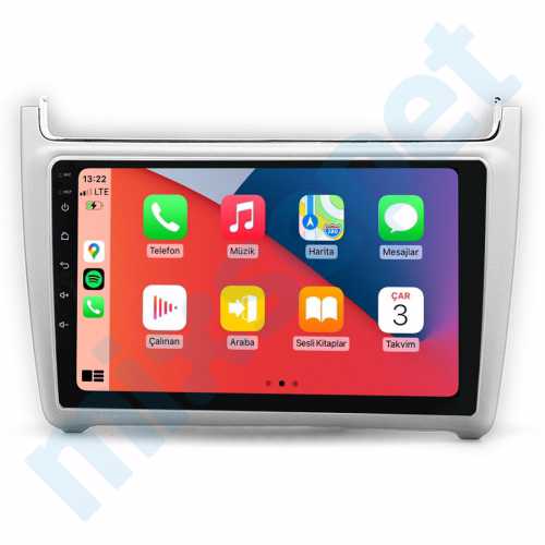 Volkswagen Polo 9 inç Carplay Androidauto Multimedya Sistemi