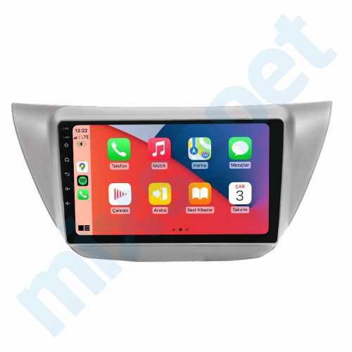 Mitsubishi Lancer 9 inç Carplay Androidauto Multimedya Sistemi