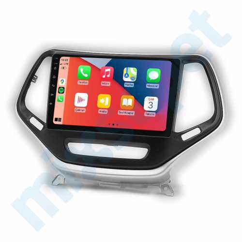 Jeep Cherokee 10.1 inç Carplay Androidauto Multimedya Sistemi