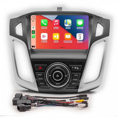Ford Focus 9 inç Carplay Androidauto Multimedya Sistemi