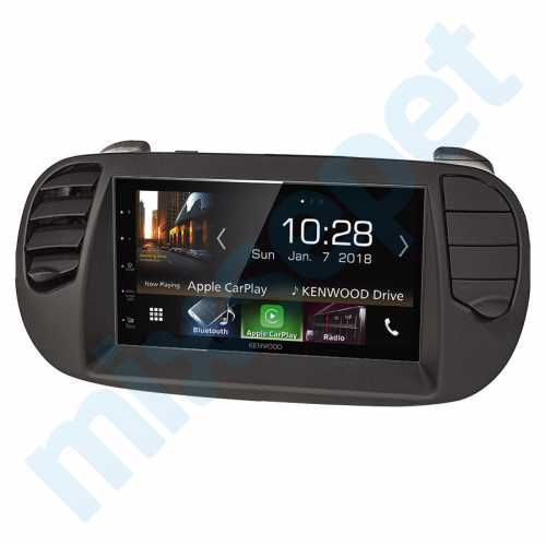 Kenwood Fiat 500 CarPlay AndroidAuto Multimedya Sistemi