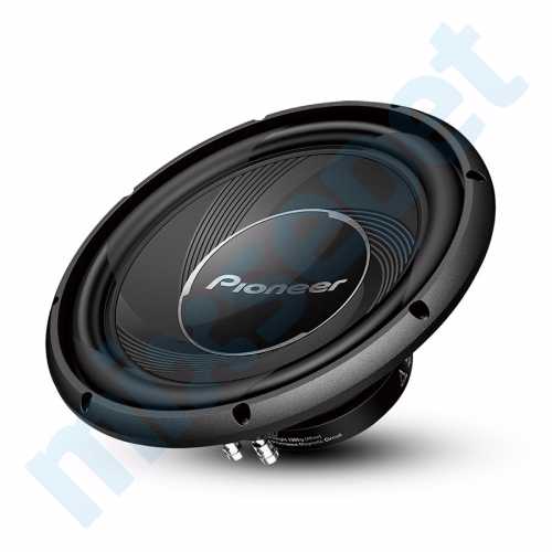 Pioneer TS-A30S4 1400 Watt 30 cm Oto Subwoofer Bas Tek Bobin