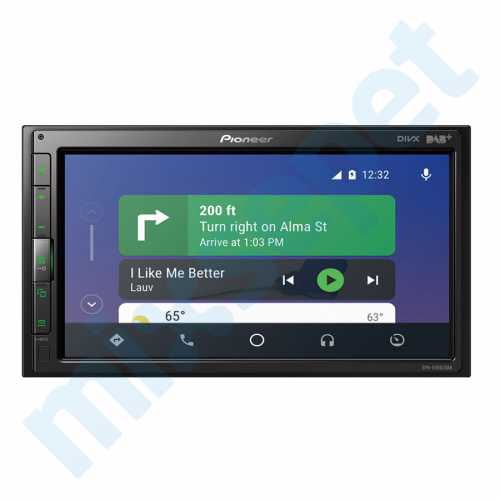 Pioneer SPH-EVO62DAB Multimedya Apple CarPlay Android Auto Weblink Sistemi