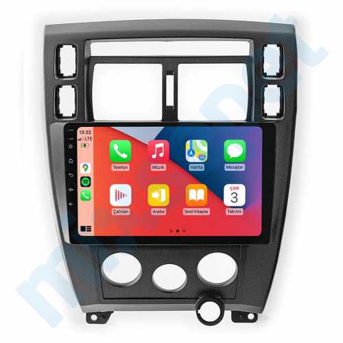 Hyundai Tucson 10.1 inç Carplay Androidauto Multimedya Sistemi