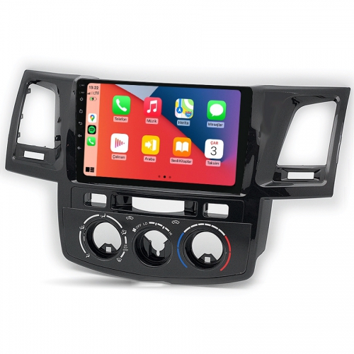 Toyota Hilux Fortuner Analog 9 inç Carplay Androidauto Multimedya Sistemi