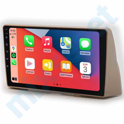 Fiat Siena Palio Albea 9 inç Carplay Androidauto Multimedya Sistemi