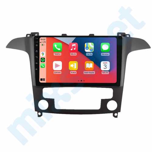 Ford S-Max 9 inç Carplay Androidauto Multimedya Sistemi