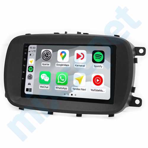 Fiat 500X (334) Android Navigasyon ve Multimedya Sistemi