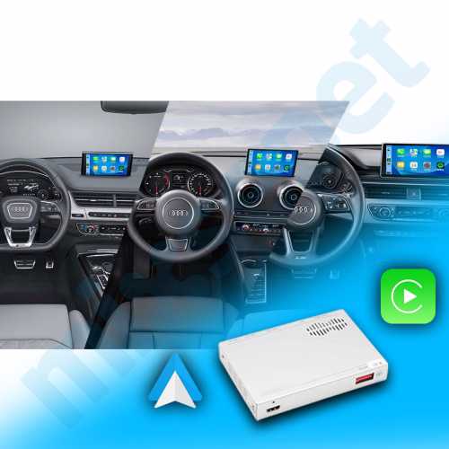 Audi MİB / MİB2 8.3 inç Ana Ünite Carplay AndroidAuto ve Mirrorlink İnterface