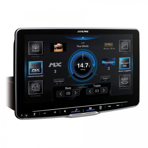 Alpine ILX-F905D 9 İnç Kablosuz Apple CarPlay Android Auto Multimedya Sistemi