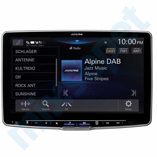 Alpine ILX-F115D 11 İnç Kablosuz Apple CarPlay Android Auto Multimedya Sistemi