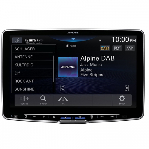 Alpine ILX-F115D 11 İnç Kablosuz Apple CarPlay Android Auto Multimedya Sistemi