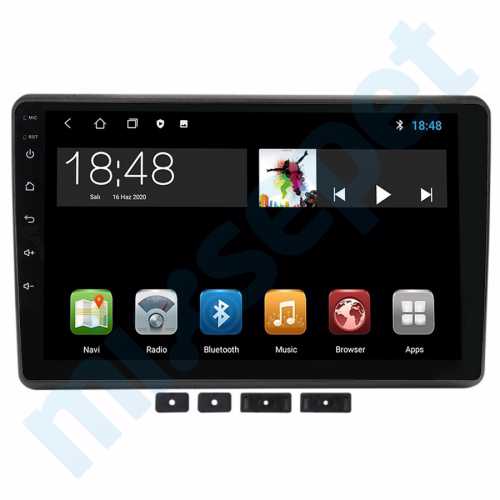Renault Master 10.1 inç Android Navigasyon ve Multimedya Sistemi
