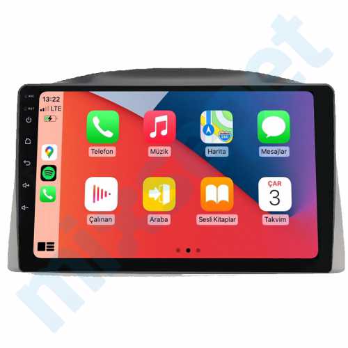 Jeep Grand Cherokee (WH) 10.1 inç Carplay Androidauto Multimedya Sistemi