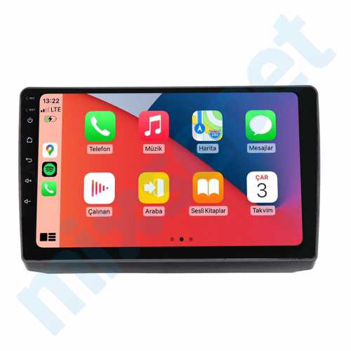 Renault Trafic Opel Vivaro Nissan Primastar 10.1 inç Carplay Androidauto Multimedya Sistemi