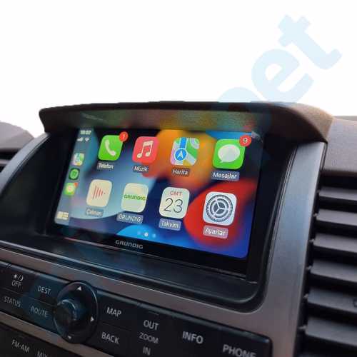 Grundig Nissan Pathfinder CarPlay AndroidAuto Multimedya Sistemi