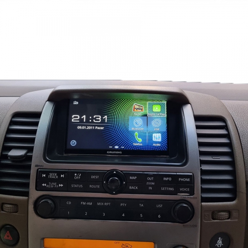 Grundig Nissan Pathfinder CarPlay AndroidAuto Multimedya Sistemi