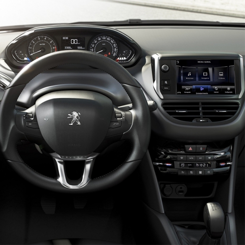 Peugeot 208 Carplay AndroidAuto ve Kamera İnterface