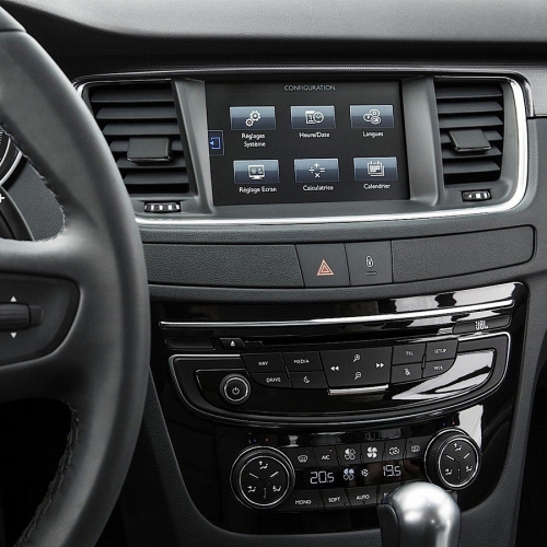 Peugeot 508 Carplay AndroidAuto ve Kamera İnterface