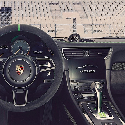 Porsche 911 Carplay AndroidAuto ve Kamera İnterface