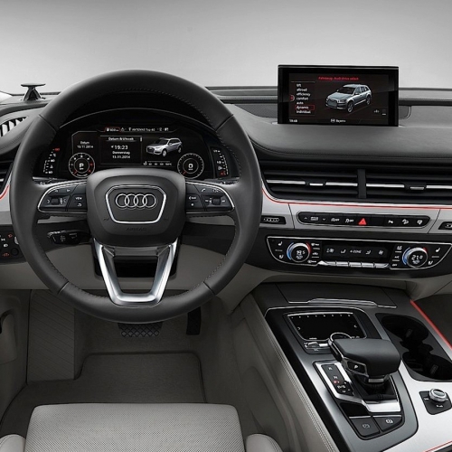 Audi Q7 Carplay AndroidAuto ve Mirrorlink İnterface