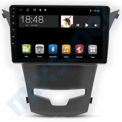 Ssangyong Korando 9 İnç Android Navigasyon Multimedya Sistemi