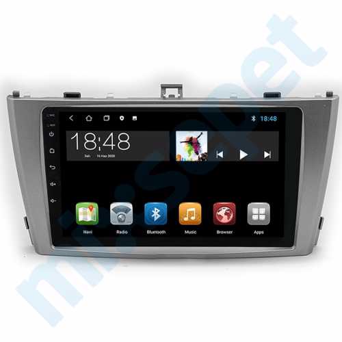 Toyota Avensis 9 İnç Android Navigasyon Multimedya Sistemi