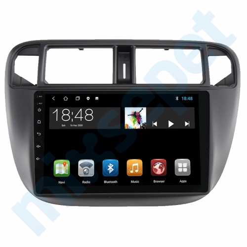 Honda Civic 9 İnç Android Navigasyon Multimedya Sistemi