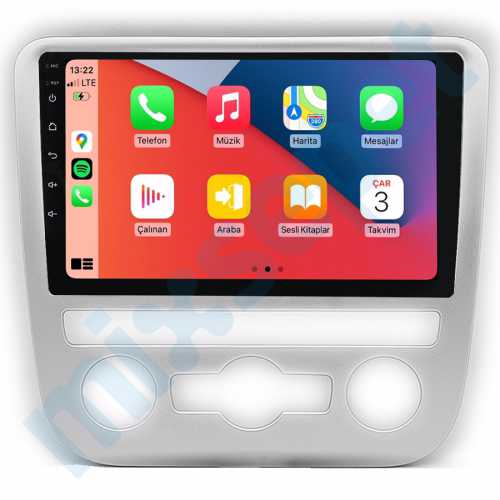 Volkswagen Scirocco 9 İnç Carplay Androidauto Multimedya Sistemi