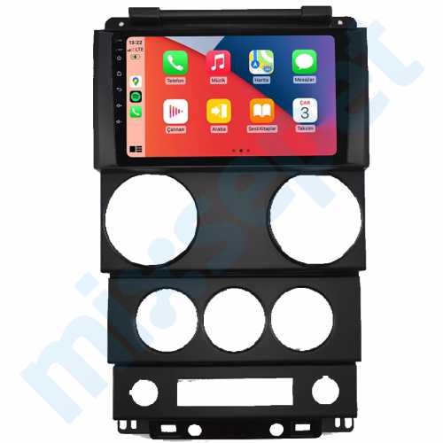Jeep Wrangler Rubicon 9 İnç Carplay Androidauto Multimedya Sistemi