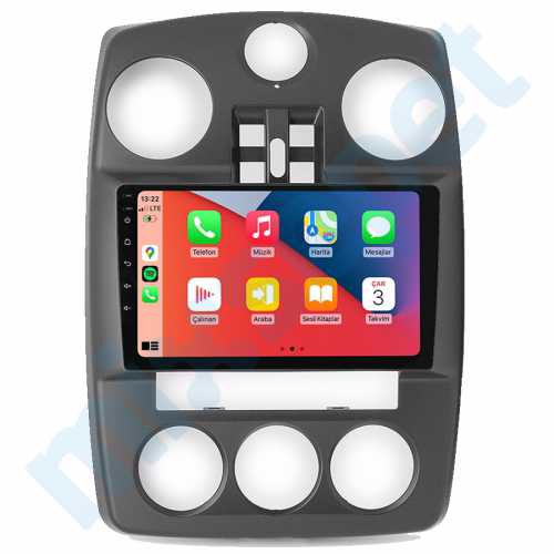 Chrysler PT Cruiser 9 İnç Carplay Androidauto Multimedya Sistemi