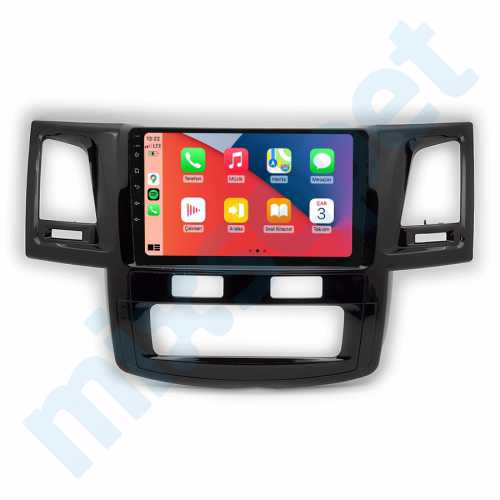 Toyota Hilux 9 İnç Carplay Androidauto Multimedya Sistemi