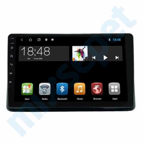 Isuzu D-Max 9 İnç Android Navigasyon Multimedya Sistemi