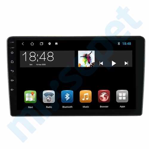 Peugeot 407 9 İnç Android Navigasyon Multimedya Sistemi