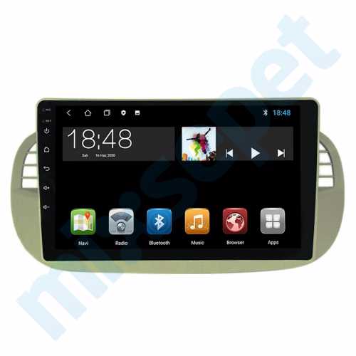 Fiat 500 9 İnç Android Navigasyon Multimedya Sistemi