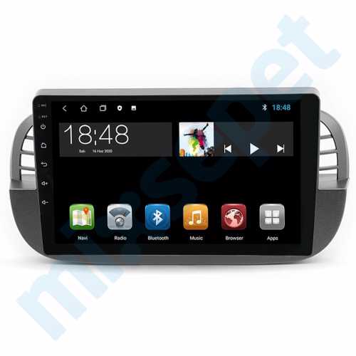 Fiat 500 9 İnç Android Navigasyon Multimedya Sistemi
