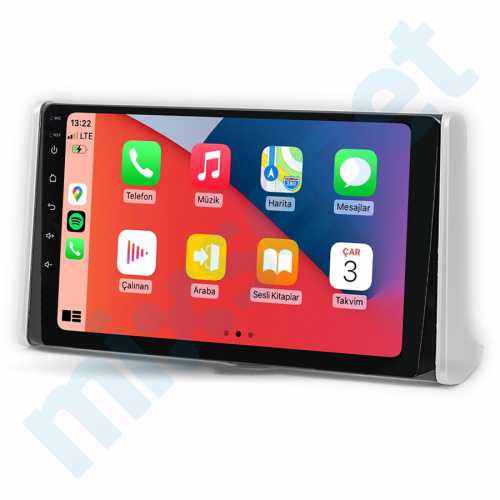 Toyota RAV4 10.1 inç Carplay Androidauto Multimedya Sistemi