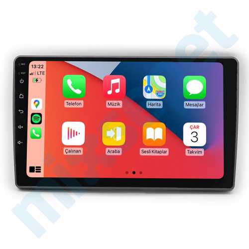 Toyota Cami 9 İnç Carplay Androidauto Multimedya Sistemi