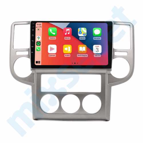 Nissan X-Trail 10.1 inç Carplay Androidauto Multimedya Sistemi