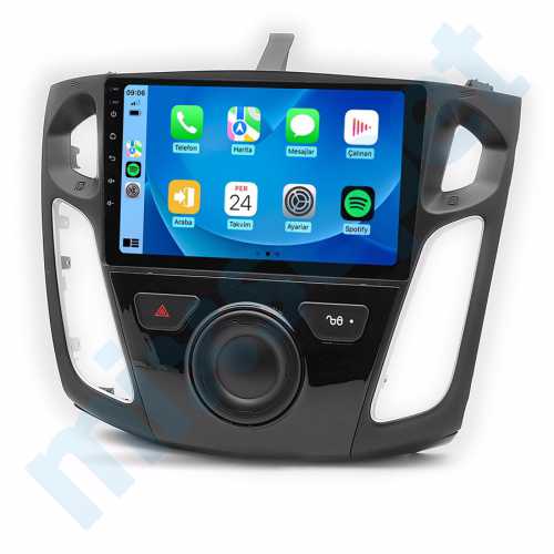 Ford Focus 9 inç Carplay Androidauto Android Multimedya Sistemi