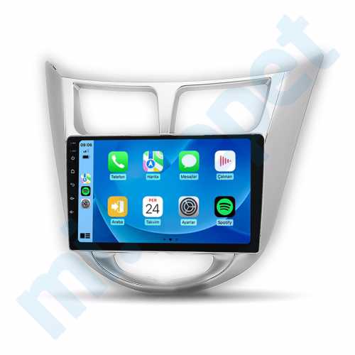 Hyundai Blue 9 inç Carplay Androidauto Android Multimedya Sistemi