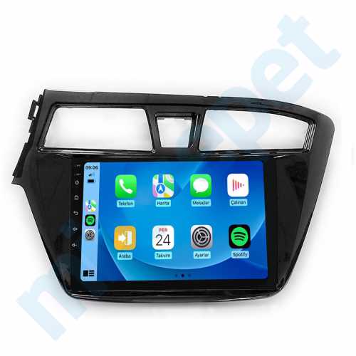Hyundai i20 Active 9 inç Carplay Androidauto Android Multimedya Sistemi