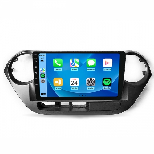 Hyundai i10 9 inç Carplay Androidauto Android Multimedya Sistemi